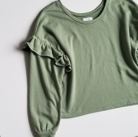 Lucky Brand Ruffle Sweater - Picture 6 of 7